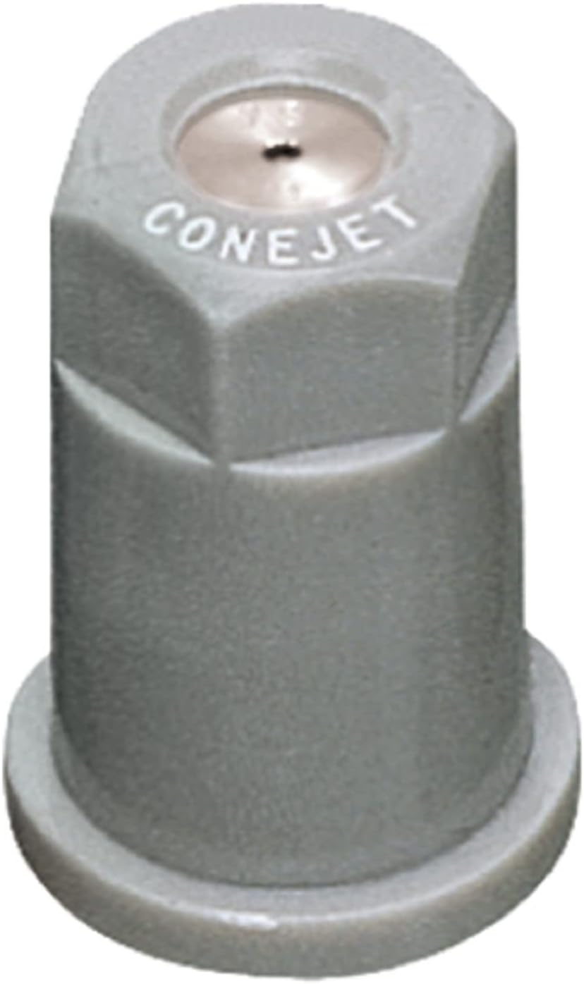 TeeJet TX-VS8 Hollow Cone Spray Tip, 100-300 psi, Stainless Steel - Grey
