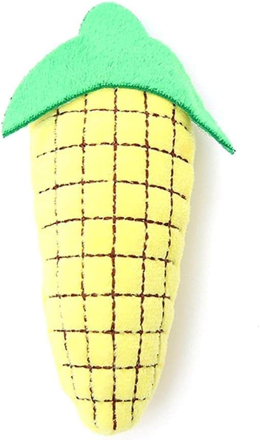 YSSZAM Corn Catnip Toys for Indoor Cats Interactive, Funny Kitten Toy Cat Chew Toy, Gift for Cat Lovers, 5 Different Cute Vegetable Shapes Design Pet
