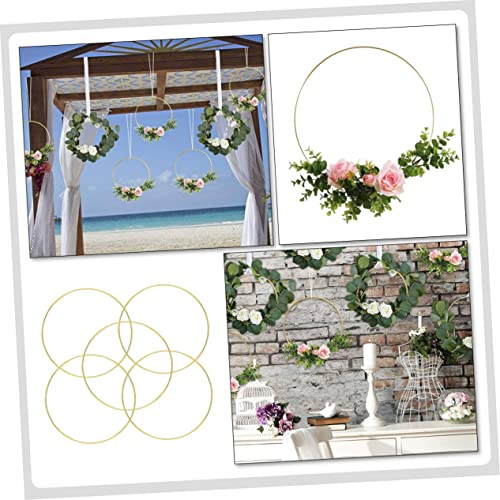 Aros metálicos para macramé Ciieeo: Evita deformaciones en tus manualidades 6