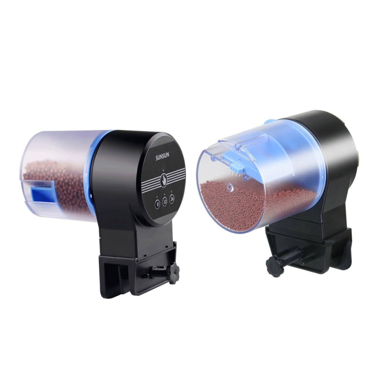 minkissy Pet fooder comedero automatico dispensador de Comida alimentador automático de Peces para Acuario alimentador automático de Acuario comedero para Peces Comida para pez