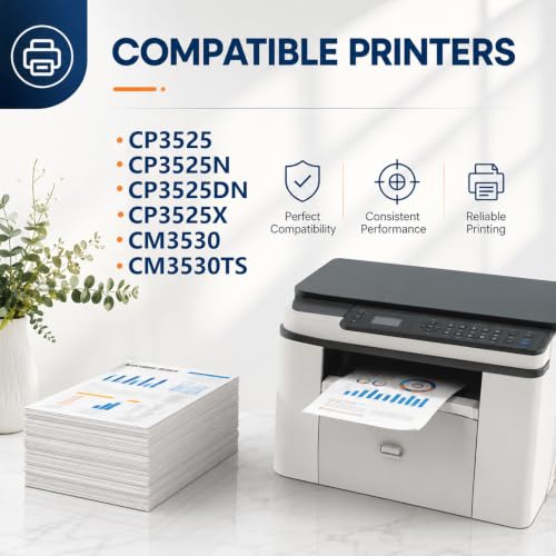 Toner 504A jaune à haut rendement pour éliminer les pannes d'impression HP LaserJet - 2