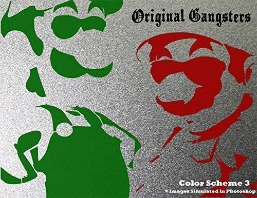 Miniatura 7 de Mario and Luigi OG Stencil Spray Painting Metal Art