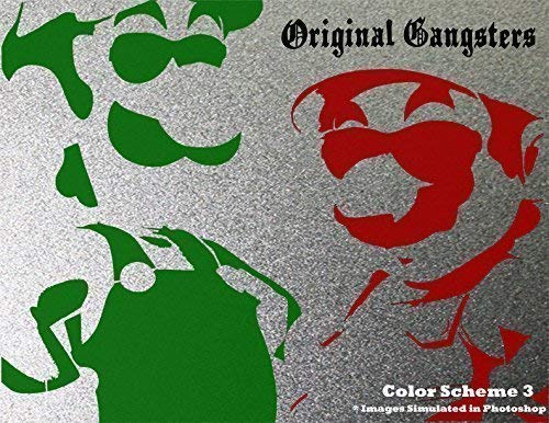 Miniatura 7 de Mario and Luigi OG Stencil Spray Painting Metal Art