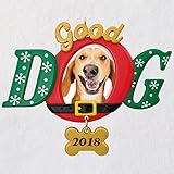 Hallmark Keepsake Christmas Ornament 2018 Year Dated, Good Dog Picture Frame, Photo Frame