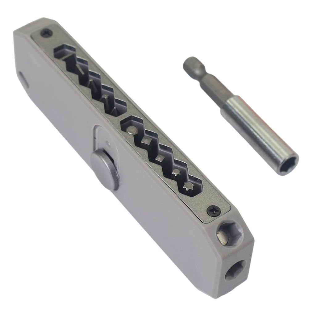 Ctrlzs Grey Aluminum Alloy Pocket-Sized Multi-Function Tool For Outdoor And Everyday Daily Carry
