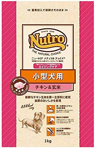 Amazon Co Jp ニュートロジャパン ナチュラルチョイス 小型犬用 7歳以上エイジングケア チキン 玄米 3kg ペット用品