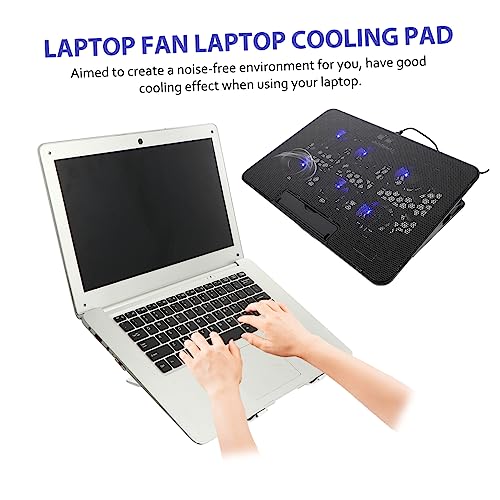 Base refrigerante para laptop con ventiladores silenciosos miniatura 4