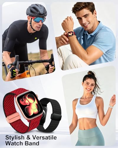 TreasureMax Stretchy Nylon Apple Watch Sport Band w/ Magnetic Clasp (38-49mm, Various Colors) $4.99 + Free Shipping w/ Prime or on $35+ + 50% Off C... - image 8