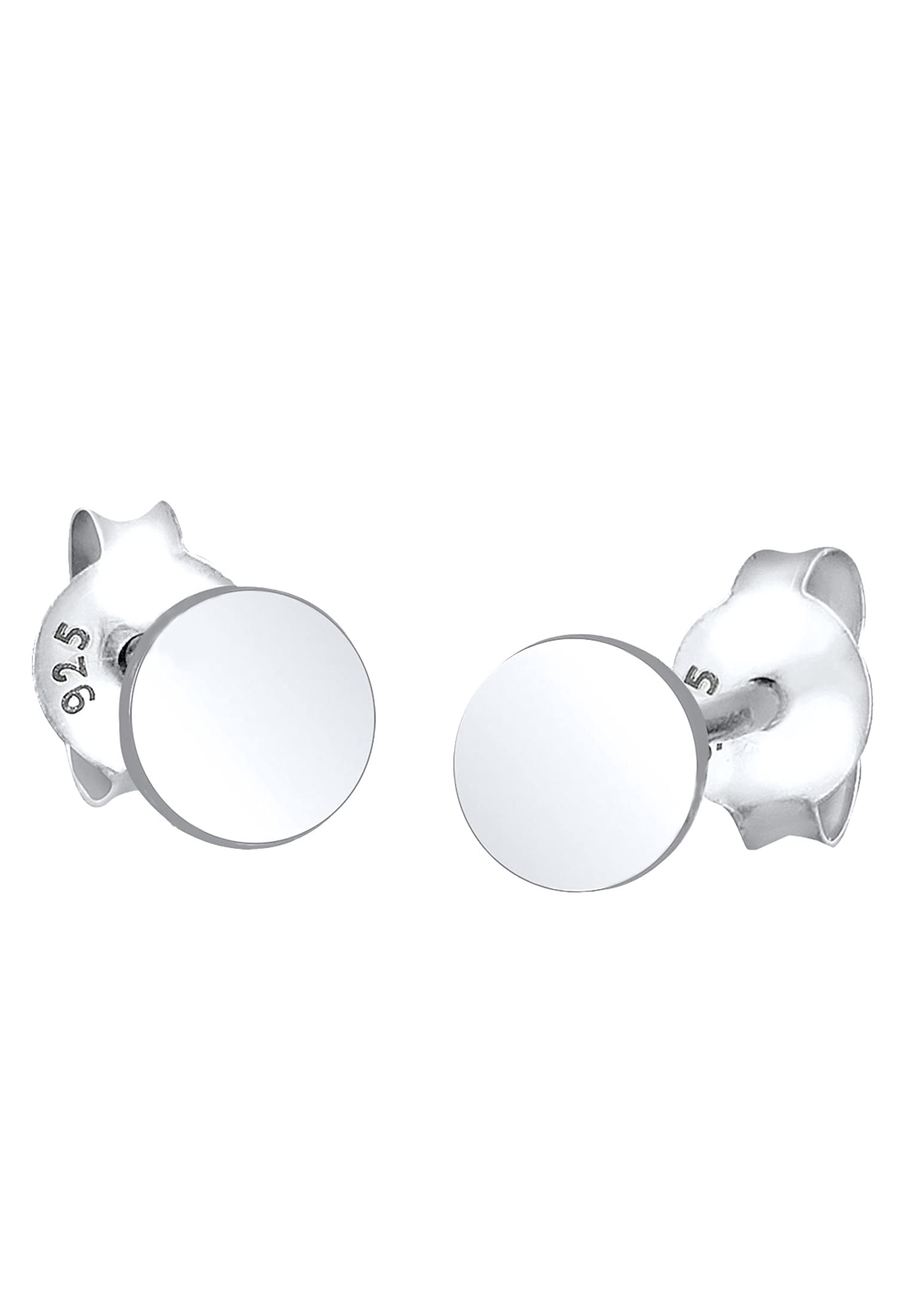 Elli Earrings Women Circle Motif Trend in 925 Sterling Silver