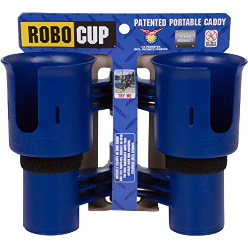 Robocup, Navy, Upgraded Version, Best Cup Holder For Drinks, Fishing Rod/Pole, Boat, Beach Chair, Golf Cart, Wheelchair, Walker, Drum Sticks, Microphone Stand #TOP3