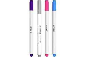 4 Disappearing Doodler Pens with Eraser - Air & Water Erasable Magic...