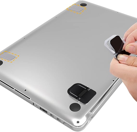Bilgisayar Klavye Yükseltici, Mini Katlanabilir Dizüstü Bilgisayar Standı, Mac Book, Dell, HP ve Diğer 10-17 İnç Dizüstü Bilgisayarlarla Uyumlu Taşınabilir Dizüstü Bilgisayar Standı, 2 adet