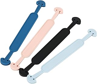 YOSADIER 20piezas Cinta Antideslizante Para Orejas De Soporte Cómodo Para Uso Prolongado Accesorios De De Negro Azul Rosa
