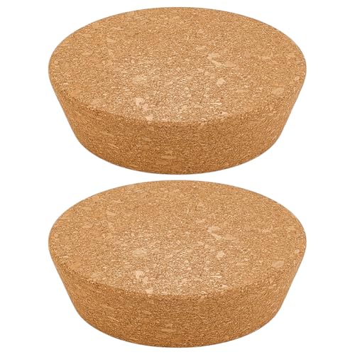OLYCRAFT 2pcs Grands Bouchons liège 9~11cm Bouchons de Bouteille de liège Bouchons de Bocal de Mise en Conserve Bouchons Coniques en Bois Bouchon Conique...