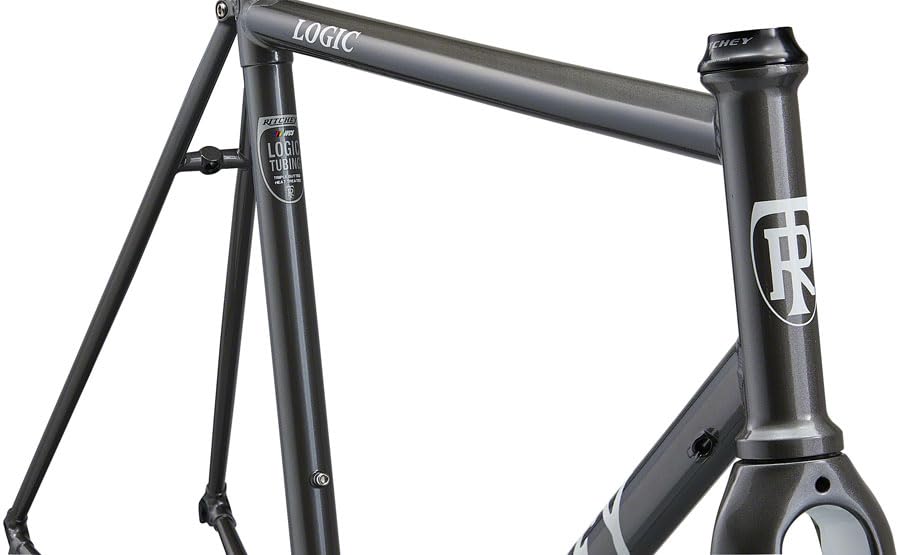Ritchey Road Logic Frameset - 700c, Steel, Gray, 51cm