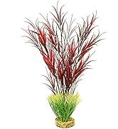 Blue Ribbon Pet Products ABLCB2014RD Wild Mountain Plant for Aquarium, Red