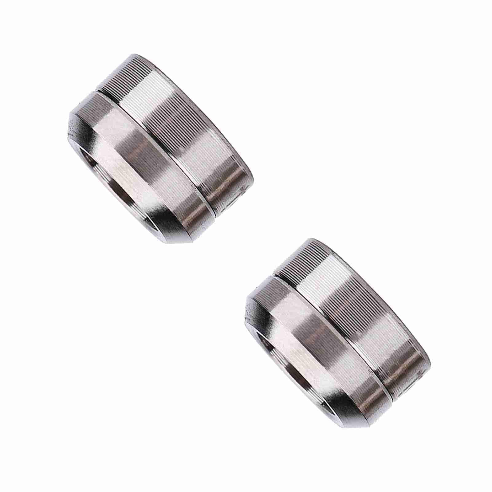 Bike Accessories, Brake Cliper Gasket Solid Structure with 4Pcs Mountain Bike Brake Spacer for Mountain Bike (Ti Color)