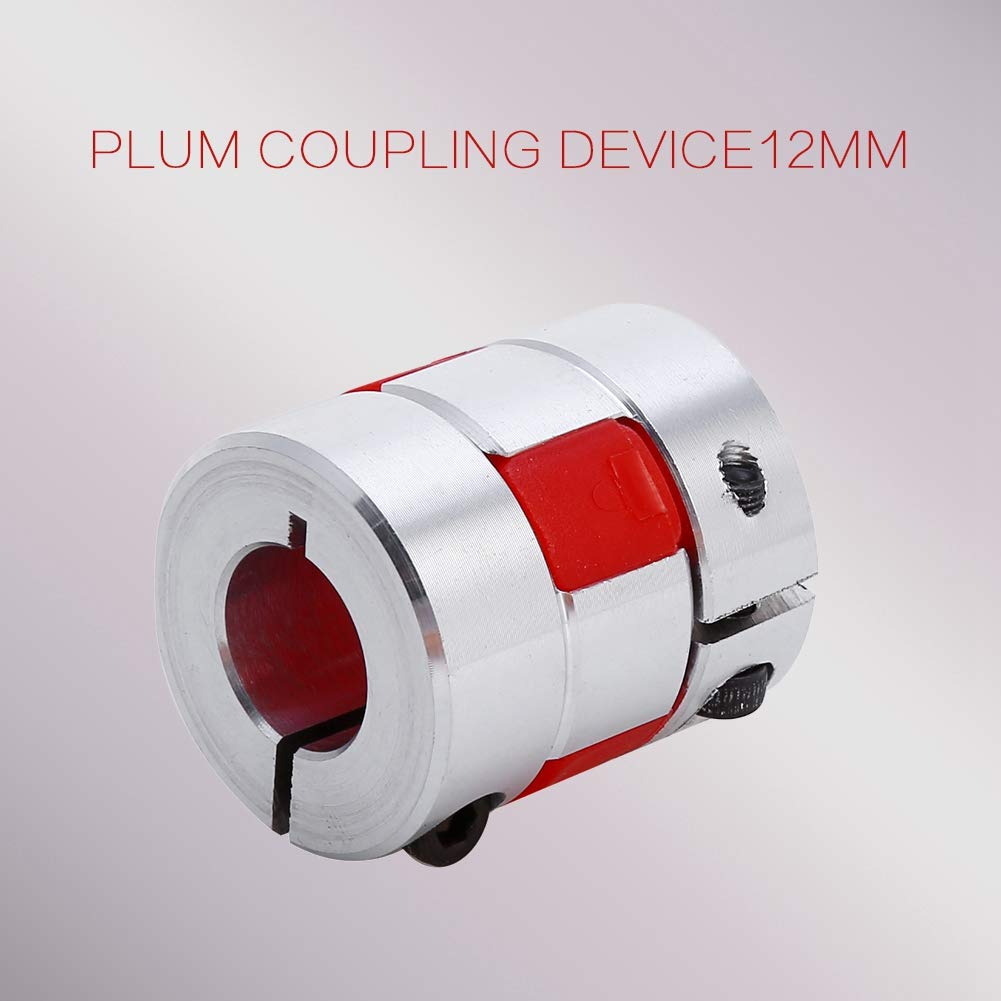 Acoplamiento Elástico Aluminium 8Mm X 12Mmible łącznik Wału śliwkowego Cnc łącznik Enkodera Silnika Krokowego 8Mm łącznik Wału