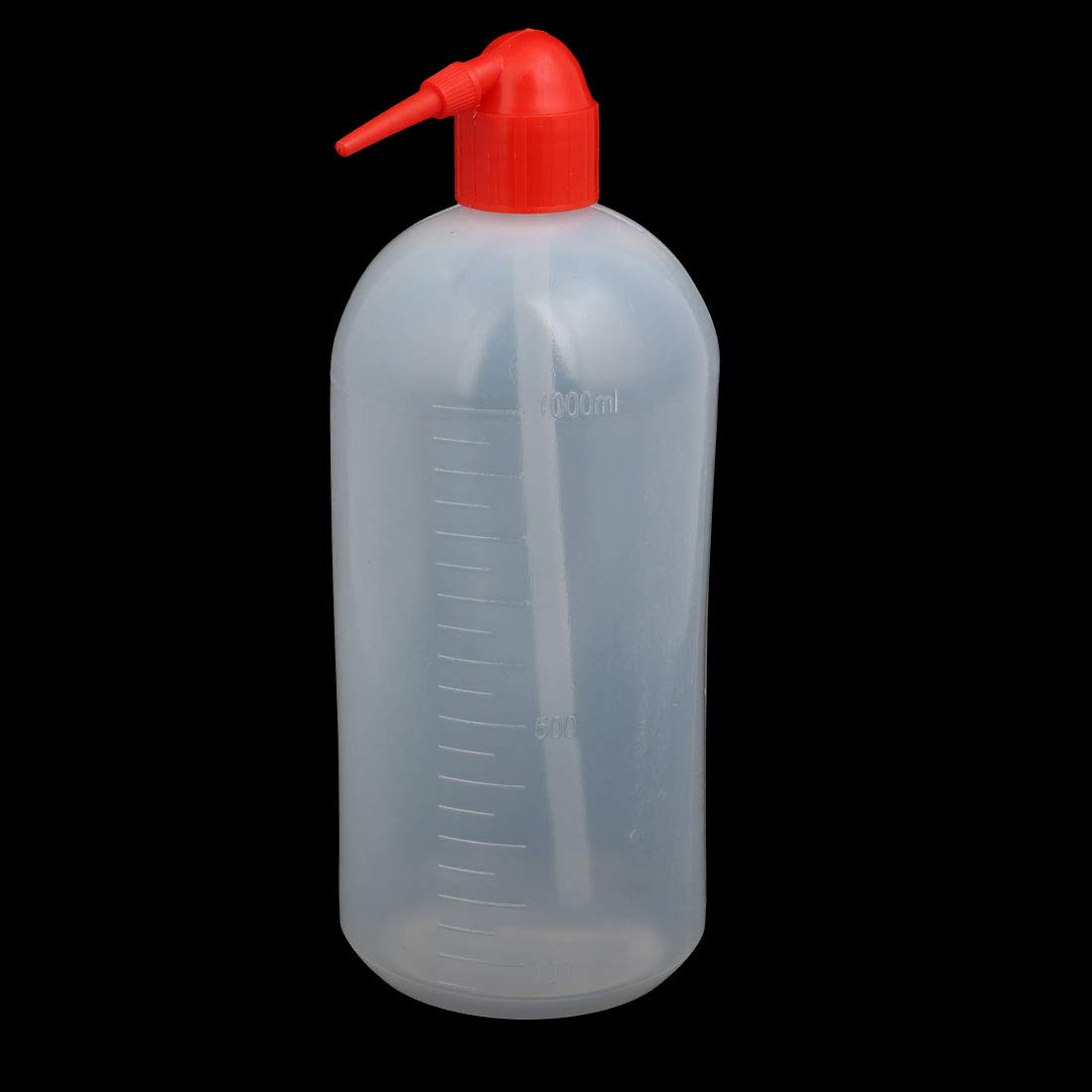 Aexit 2 Pcs gauge 1000ml Plastic Measuring Squeeze Oil Water Dispensing Bottle White