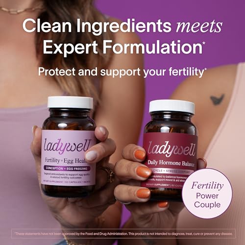 Fertility + Egg Health | Fertility Booster | Ovarian Health, Egg Quality, Ovulation & Healthy Conception Support | CoQ10, Folate + Key Ingredients | Science-Backed Women’s Supplement, 60 Ct - Image 5