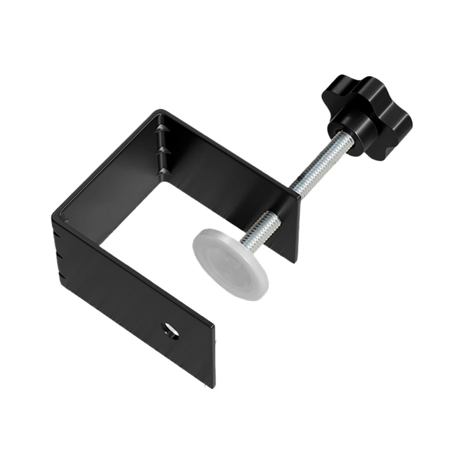 C Clamps Drawer Fixing Clip Adjustable C Clamps with Anti-Slip Mat Installation Aid Clamp Portable for Easy and Fast for Woodworking Welding Mounting Fixed Repair Part(Silver)