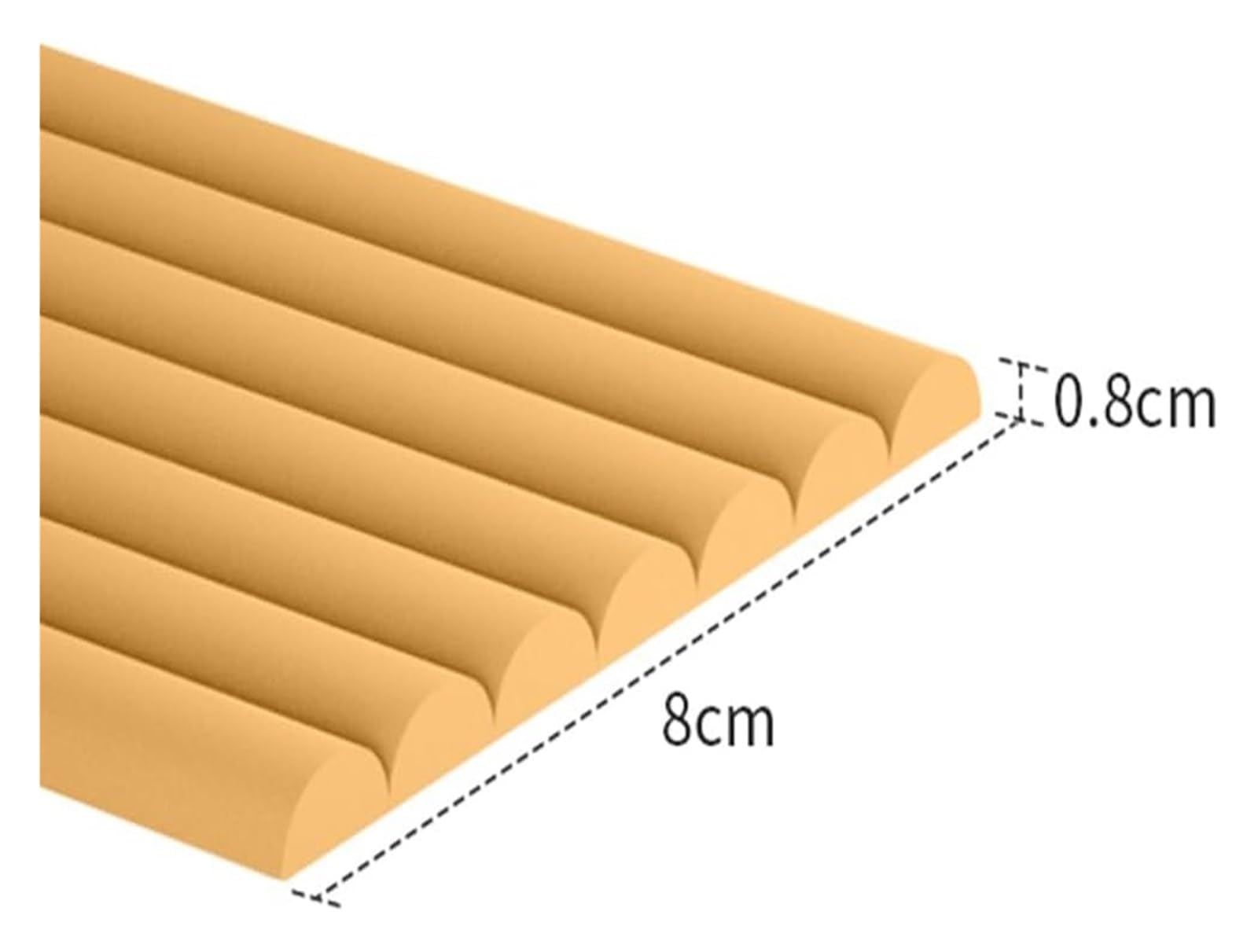 Soft Rubber Foam Padding Corner Guard, Paski piankowe do narożników meblowych, wielokolorowe, różne rozmiary(Wood,10M/32.8Ft)
