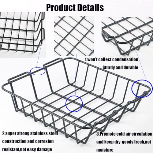 MBsonli Cooler Basket for YETI Tundra 50&65,Insert Dry-Goods Basket Compatible with Cabela's 60QT,Igloo 52QT,Ozark Trail 52QT,Pelican Elite 45 & 70,Stainless Steel Wire Rack by MBsonli - Used condition - Image 3