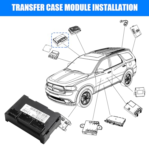Kavius KV-68250124AD Transfer Case Control Module Compatible thumb #3