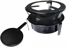 Fogareiro Fogão Portátil Espiriteira A Àlcool Camping Pesca