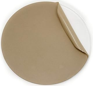 Acrylic Circle Disc - Round 1/8" Thick - Transparent Clear Lucite Plexiglass Sheet - by My Local Maker - Made in USA (1/8" Thick, 10in Diameter)