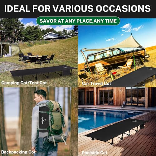 Hitorhike CC001-003 Camping Cot Compact Folding Cot Bed thumb #5