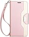 Funda Galaxy S8+ S8 Plus,ProCase Carcasa Funda con Ranura para Tarjetas Espejo Correa para la Muñeca, Funda Billetera Funda Protectora con Soporte Plegable para Samsung Galaxy S8+ 2017 -Rosado