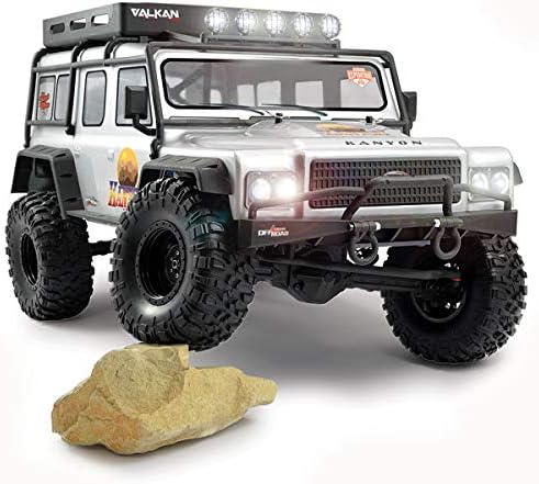FTX Kanyon 4x4 RTR 1: 10 XL Trail Crawler, Silver, Large
