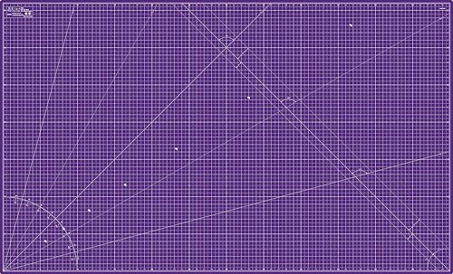 Elan Cutting Mat 36x60 Pink & Purple, Extra Large Self Healing Cutting Mat 36 x 60 Inch, 5-Ply Craft Board Pink, Hobby Board for Sewing and Quilting by Elan - Image 2