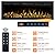Kentsky 45" WiFi Electric Fireplace Inserts, Recessed and Wall Mounted Fireplace Heater W/Adjustable Flame Color & Brightness, Thermostat, 9H Timer, App and Remote Control, 750/1500W