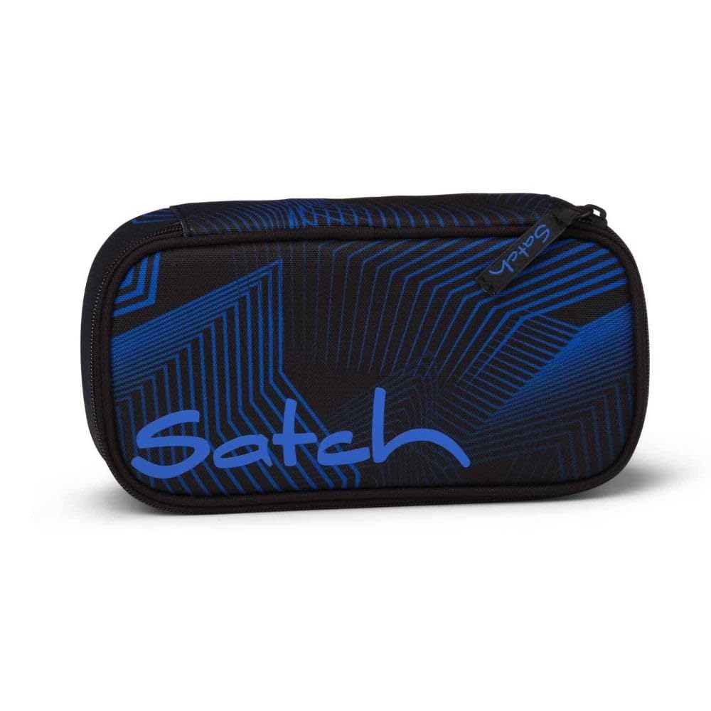 Satch Pack Schulrucksack Set 3tlg. inkl. Schlamperbox und Sportbeutel (Seismic Blue)
