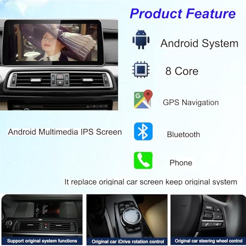 Radio para auto con pantalla 12.3 pulgadas Android miniatura 4