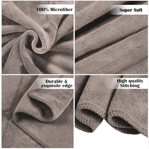 Image of Sassoon Venir Microfiber 1 Piece Kids Bath Towel 450 GSM (50x100cm, Rose Sandstone Color) Ultra Soft Material, Towel for Daily use