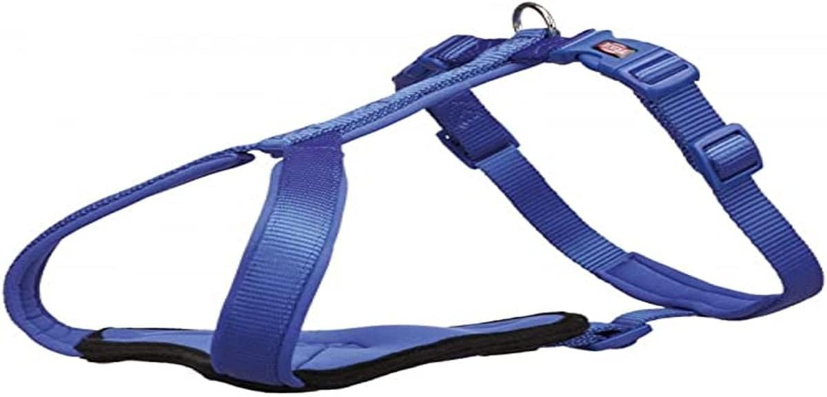TRIXIE 1998502 Premium Harness, 50-60 cm / 20 mm, Blue Cobalt, M