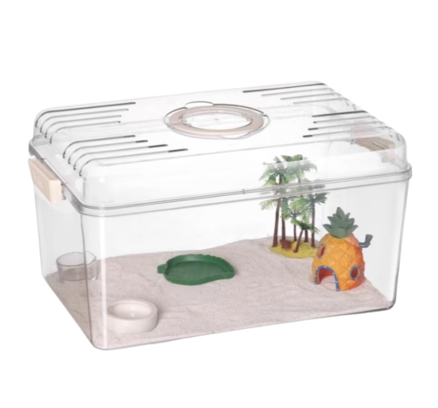 Zestaw do hodowli gadów z akrylu terrarium