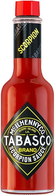 Tabasco Sauce de poivre de marque Scorpion 148ml / La Sauce Tabasco Scorpion piquante 148ml