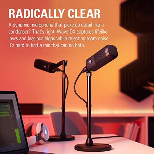 Elgato Wave DX Dynamic XLR Microphone, Cardioid Pattern - image 7