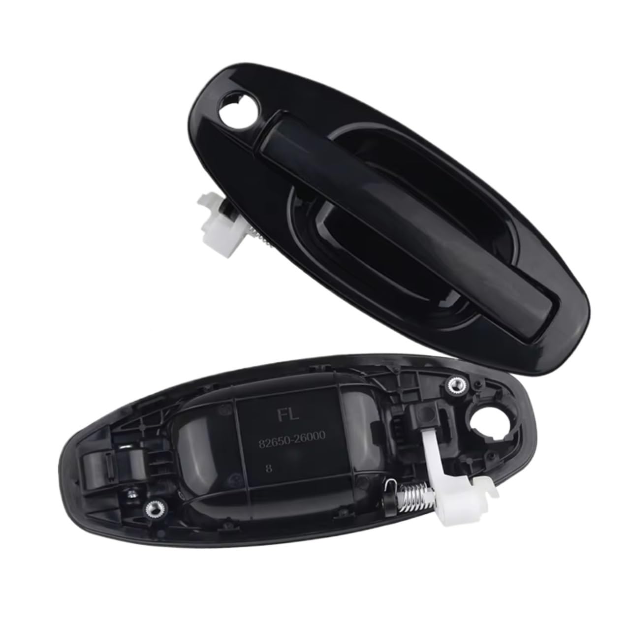 LERYYCX with a Clasp Compatible with Hyundai for Santa for Fe 2001 2002 2003 2004 2005 2006 82650-26000 Outside Door Handle Exterior 4 Doors