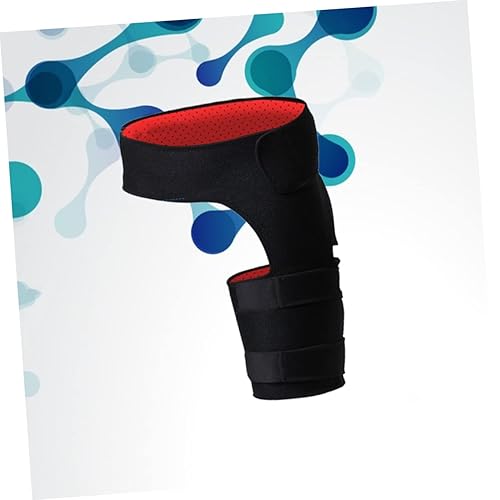 Miniatura 6 de Correa protectora de cadera Soporte de compresión para músculos tirados Manga isquiotibial Manga del muslo Soporte de pierna Manga de pierna Soporte