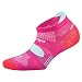 Balega Hidden Dry 2 Moisture-Wicking Socks, Pink/Aqua, Medium, 1-Pair