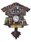 Kuckucksuhr Magnet Polyresin Kühlschrank Handmade Braun - Föhr ...