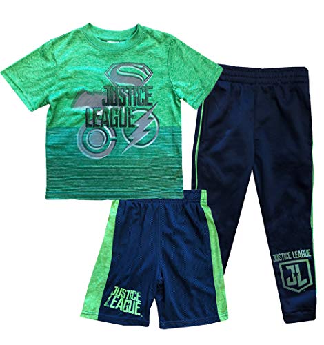 pajama sets for boys justice-league