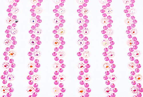 Adesivo Pet - Cartela de Adesivo Mix Floral rosa