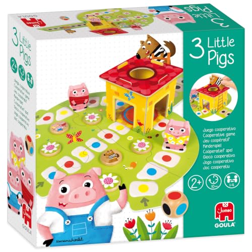 Goula Los 3 Cerditos - Juego de Mesa Educativo Preescolar para Niños