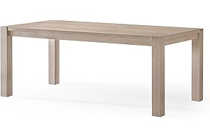 Maven Lane Cleo Contemporary Live Edge Dining Table for 8